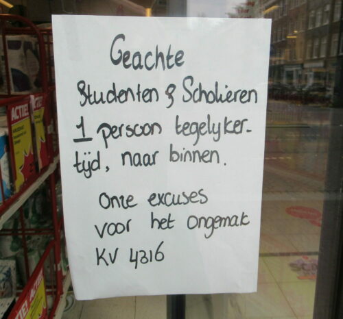 Discriminatie van studenten en scholieren door drogisterij Kruidvat Discriminatie van studenten en scholieren door drogisterij Kruidvat